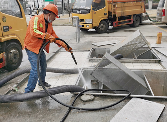 龙湾隔油池清理