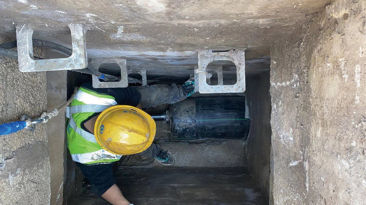 龙湾HDPE短管内衬法